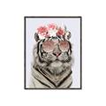 Picture of Fashion Tiger _GroupedProduct_Rectangle_Portrait_Canvas_Framed_