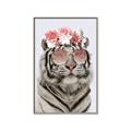 Picture of Fashion Tiger _GroupedProduct_Rectangle_Portrait_Canvas_Framed_