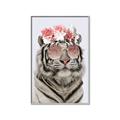 Picture of Fashion Tiger _GroupedProduct_Rectangle_Portrait_Canvas_Framed_