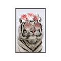 Picture of Fashion Tiger _GroupedProduct_Rectangle_Portrait_Canvas_Framed_