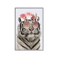 Picture of Fashion Tiger _GroupedProduct_Rectangle_Portrait_Canvas_Framed_