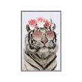 Picture of Fashion Tiger _GroupedProduct_Rectangle_Portrait_Canvas_Framed_