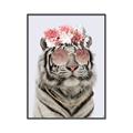 Picture of Fashion Tiger _GroupedProduct_Rectangle_Portrait_Canvas_Framed_