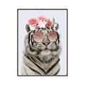 Picture of Fashion Tiger _GroupedProduct_Rectangle_Portrait_Canvas_Framed_