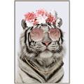 Picture of Fashion Tiger _GroupedProduct_Rectangle_Portrait_Canvas_Framed_
