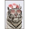 Picture of Fashion Tiger _GroupedProduct_Rectangle_Portrait_Canvas_Framed_