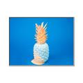 Picture of Blue Pineapple _GroupedProduct_Rectangle_Landscape_Photography _GroupedProduct_Rectangle_Landscape_Canvas_Framed_