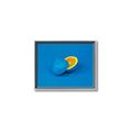 Picture of Blue Orange _GroupedProduct_Rectangle_Landscape_Photography _GroupedProduct_Rectangle_Landscape_Canvas_Framed_