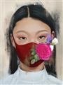 Picture of Masked Girl III _GroupedProduct_Rectangle_Portrait_Unframed_Print_Only_