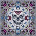 Picture of Butterfly Skull _GroupedProduct_Square_Unframed_Print_Only_