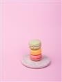 Picture of Stacked Macroons _GroupedProduct_Rectangle_Portrait_Photography _GroupedProduct_Rectangle_Portrait_Unframed_Print_Only_