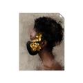 Picture of Masked Girl IV _GroupedProduct_Rectangle_Portrait_Unframed_Print_Only_