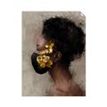 Picture of Masked Girl IV _GroupedProduct_Rectangle_Portrait_Unframed_Print_Only_