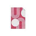 Picture of Bright Pink Abstract I  _GroupedProduct_Rectangle_Portrait_Unframed_Print_Only_