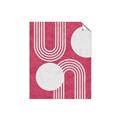 Picture of Bright Pink Abstract I  _GroupedProduct_Rectangle_Portrait_Unframed_Print_Only_