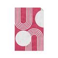 Picture of Bright Pink Abstract I  _GroupedProduct_Rectangle_Portrait_Unframed_Print_Only_