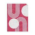 Picture of Bright Pink Abstract I  _GroupedProduct_Rectangle_Portrait_Unframed_Print_Only_
