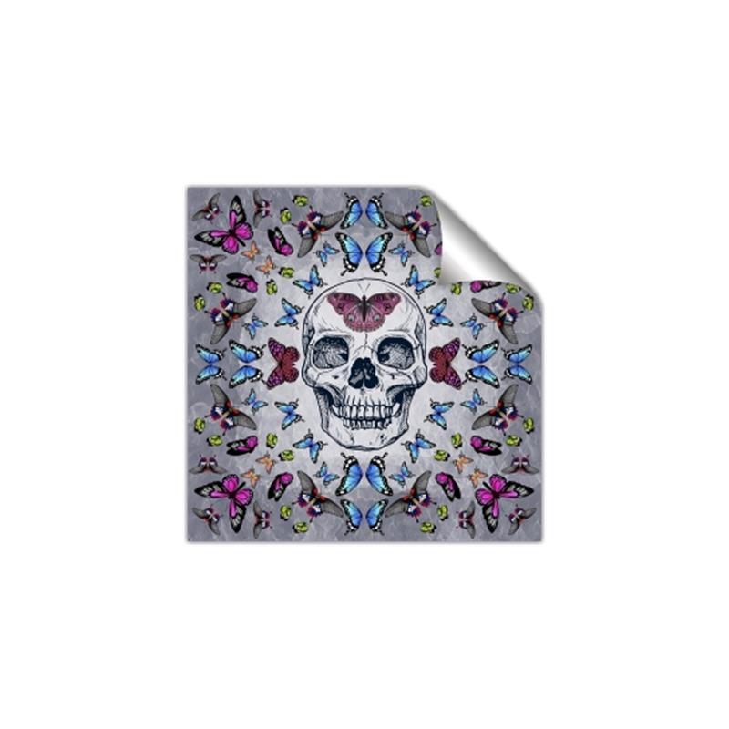 Picture of Butterfly Skull _GroupedProduct_Square_Unframed_Print_Only_