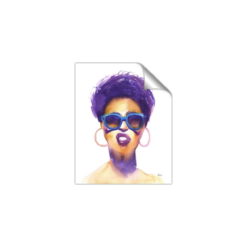Picture of Purple Punk _GroupedProduct_Rectangle_Portrait_Unframed_Print_Only_