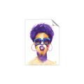 Picture of Purple Punk _GroupedProduct_Rectangle_Portrait_Unframed_Print_Only_