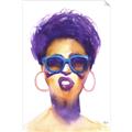 Picture of Purple Punk _GroupedProduct_Rectangle_Portrait_Unframed_Print_Only_