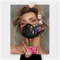 Picture of Masked Girl II _GroupedProduct_Rectangle_Portrait_Canvas_