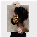 Picture of Masked Girl IV _GroupedProduct_Rectangle_Portrait_Canvas_