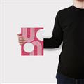 Picture of Bright Pink Abstract I  _GroupedProduct_Rectangle_Portrait_Canvas_