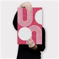 Picture of Bright Pink Abstract I  _GroupedProduct_Rectangle_Portrait_Canvas_