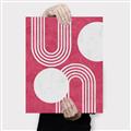 Picture of Bright Pink Abstract I  _GroupedProduct_Rectangle_Portrait_Canvas_