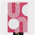 Picture of Bright Pink Abstract I  _GroupedProduct_Rectangle_Portrait_Canvas_