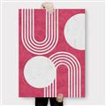 Picture of Bright Pink Abstract I  _GroupedProduct_Rectangle_Portrait_Canvas_