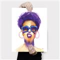 Picture of Purple Punk _GroupedProduct_Rectangle_Portrait_Canvas_