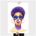 Picture of Purple Punk _GroupedProduct_Rectangle_Portrait_Canvas_