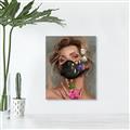 Picture of Masked Girl II _GroupedProduct_Rectangle_Portrait_Canvas_