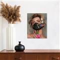 Picture of Masked Girl II _GroupedProduct_Rectangle_Portrait_Canvas_