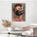 Picture of Masked Girl II _GroupedProduct_Rectangle_Portrait_Canvas_