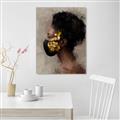 Picture of Masked Girl IV _GroupedProduct_Rectangle_Portrait_Canvas_