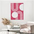 Picture of Bright Pink Abstract I  _GroupedProduct_Rectangle_Portrait_Canvas_