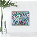 Picture of Painted Hearts _GroupedProduct_Rectangle_Landscape_Canvas_Framed_