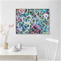 Picture of Painted Hearts _GroupedProduct_Rectangle_Landscape_Canvas_Framed_