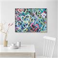 Picture of Painted Hearts _GroupedProduct_Rectangle_Landscape_Canvas_Framed_