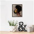 Picture of Masked Girl IV _GroupedProduct_Rectangle_Portrait_Canvas_Framed_