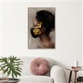 Picture of Masked Girl IV _GroupedProduct_Rectangle_Portrait_Canvas_Framed_