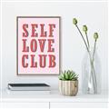 Picture of Self Love Club _GroupedProduct_Rectangle_Portrait_Canvas_Framed_