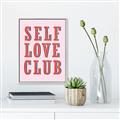 Picture of Self Love Club _GroupedProduct_Rectangle_Portrait_Canvas_Framed_