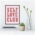 Picture of Self Love Club _GroupedProduct_Rectangle_Portrait_Canvas_Framed_