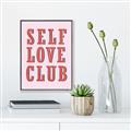 Picture of Self Love Club _GroupedProduct_Rectangle_Portrait_Canvas_Framed_