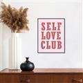 Picture of Self Love Club _GroupedProduct_Rectangle_Portrait_Canvas_Framed_