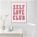 Picture of Self Love Club _GroupedProduct_Rectangle_Portrait_Canvas_Framed_